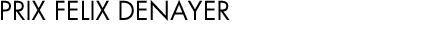 Prix F&eacute;lix Denayer