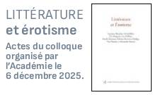 image repr&eacute;sentant l'annonce de parution du livre Litt&eacute;rature et &eacute;rotisme