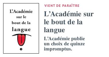 Image repr&eacute;sentant la couverture du livre "L'Acad&eacute;mie sur le bout de la langue"