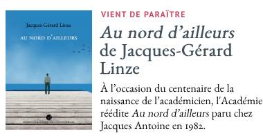 Image représentant la couverture du livre Au nord d'ailleurs de Jacques-Grard Linze.