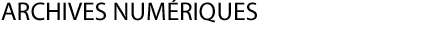 Archives numériques
