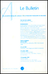 Bulletin, tome LXXIX, No 1-2-3-4/2001