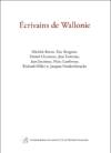Image représentant la couverture du livre Ecrivains de Wallonie