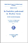 Pierre Ruelle - Le vocabulaire professionnel du Houilleur borain. Étude dialectologique