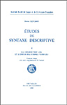 Hector Renchon - Études de syntaxe descriptive. Tome I : La conjonction «si» et l'emploi des formes verbales