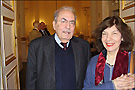 Naïm Kattan et son épouse / Photo © Françoise Nice
