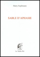 Harry Szpilmann : Sable d'aphasie