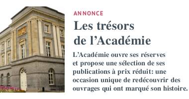 Image repr&eacute;sentant la grande vente de livres � prix r�duit qui se teindra � l'Acad�mie